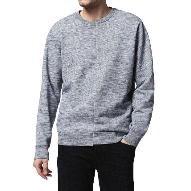 S Shins Men's Pullover Sweatshirt Regular Fit Casual Long Sleeves Outwear Diesel UK