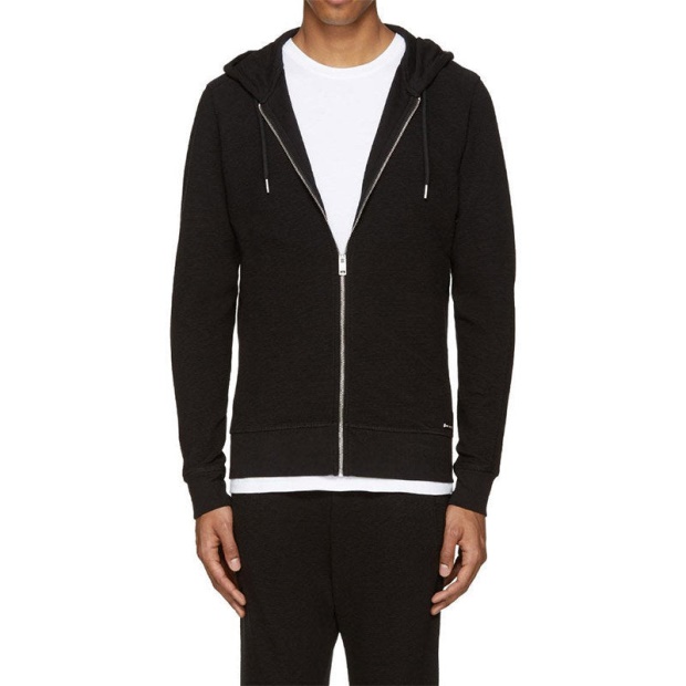 S Tad Men's Pullover Ribbed Hoodie Sweatshirt Casual Long Sleeves Outwear Diesel UK