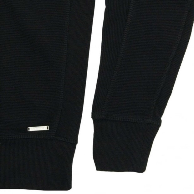 S Tad Men's Pullover Ribbed Hoodie Sweatshirt Casual Long Sleeves Outwear Diesel UK