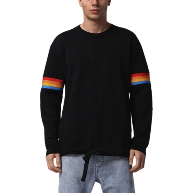 Diesel UK S Gail Felpa Men's Sweatshirts Pull On Casual Crew Neck Long Sleeve Jumper