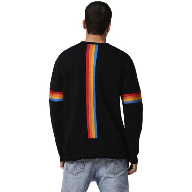 Diesel UK S Gail Felpa Men's Sweatshirts Pull On Casual Crew Neck Long Sleeve Jumper