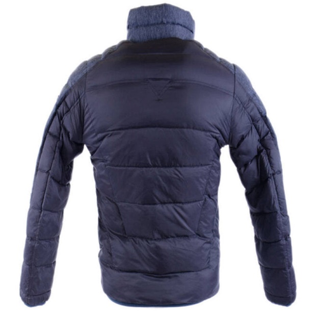 W Mode Men's Puffer Jacket Black Size S Quilted Padded Winter Outwear Coat Diesel UK