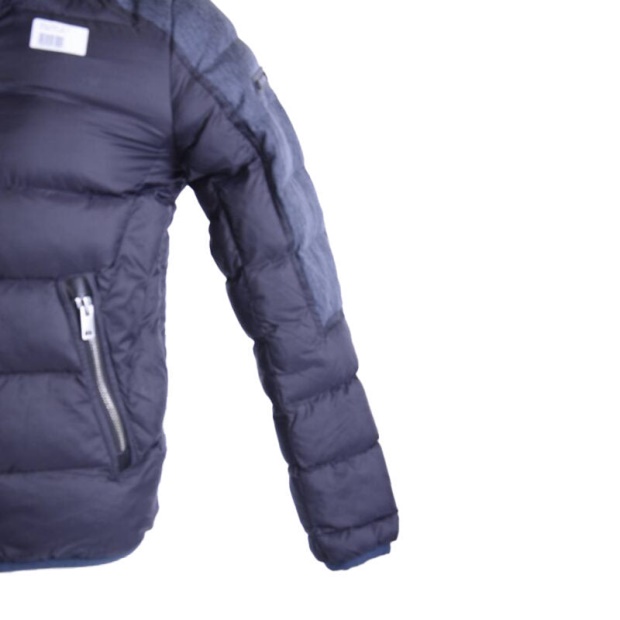 W Mode Men's Puffer Jacket Black Size S Quilted Padded Winter Outwear Coat Diesel UK