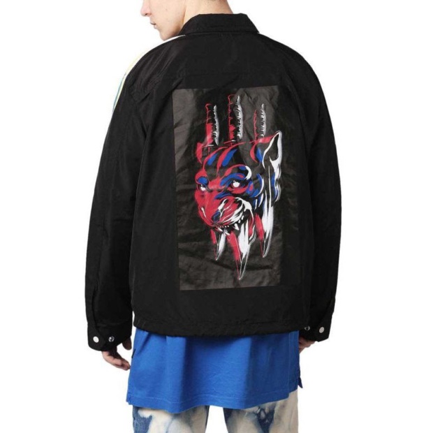 J Ribplaza Men's Jacket Winter Outwear Casual Waterproof Coat Regular Zip Diesel UK