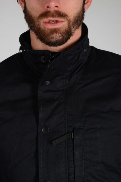 J Winy Men's Parka Jacket Padded Quilted Navy Coat Casual Winter Outwear Diesel UK