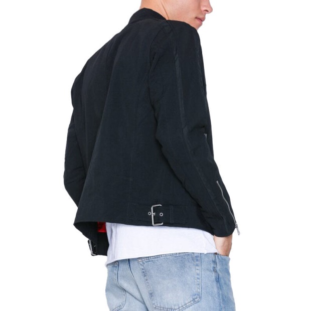 J Street Men's Biker Jackets Slim Fit Summer Outwear Bomber Casual Coat Diesel UK