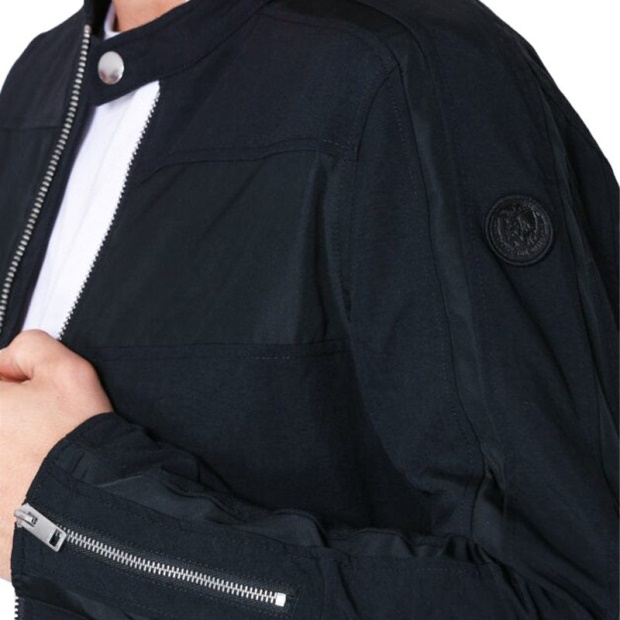 J Street Men's Biker Jackets Slim Fit Summer Outwear Bomber Casual Coat Diesel UK