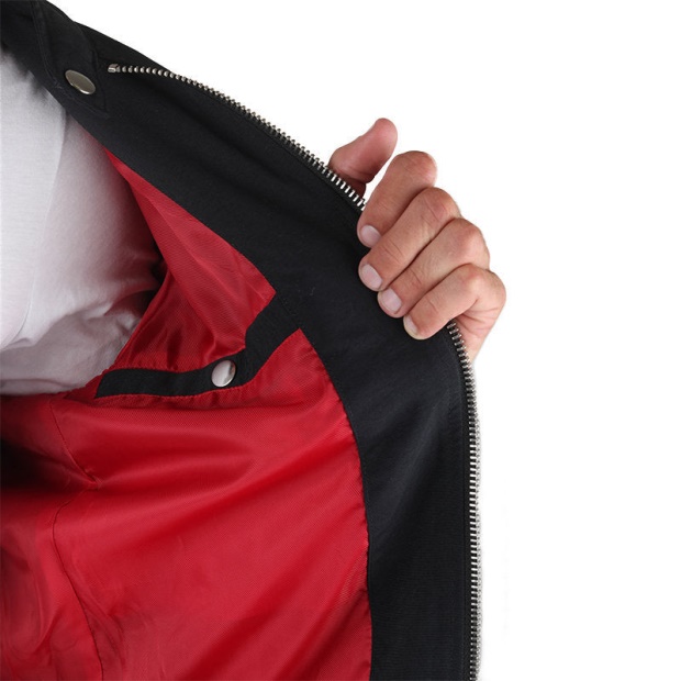 J Street Men's Biker Jackets Slim Fit Summer Outwear Bomber Casual Coat Diesel UK