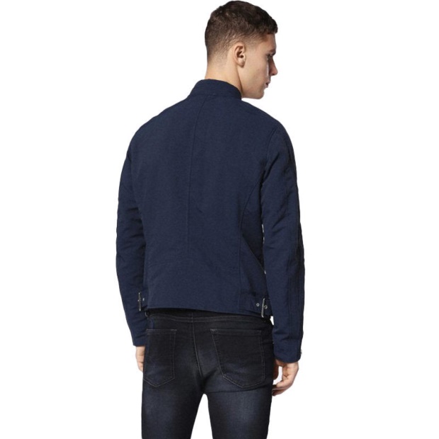 J Street Men's Biker Jackets Slim Fit Summer Outwear Bomber Casual Coat Diesel UK