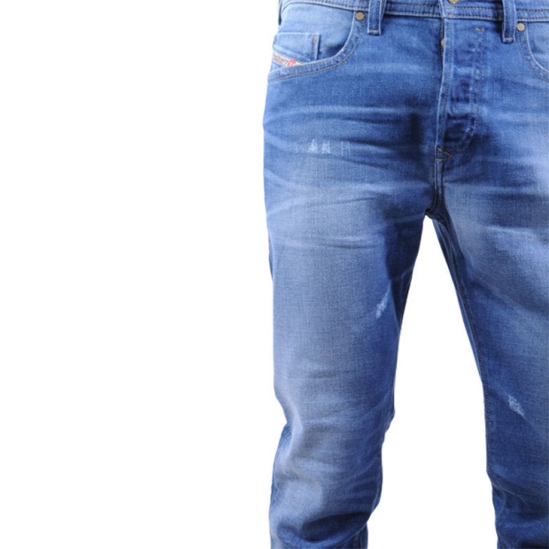 Diesel UK Buster R60F8 Men's Denim Jeans Regular Slim Tapered Distress Casual Pants