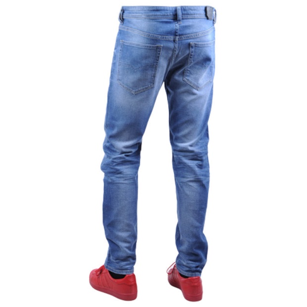 Diesel UK Buster R60F8 Men's Denim Jeans Regular Slim Tapered Distress Casual Pants