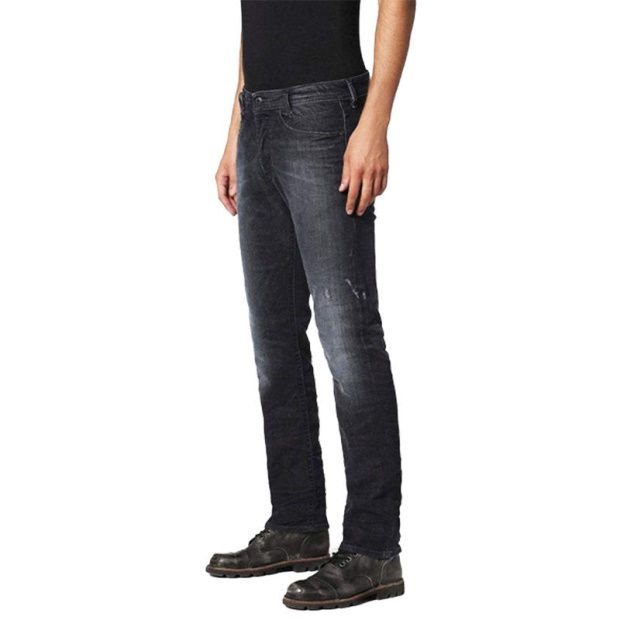 Akee 0683Q Men's Denim Jeans Stretch Regular Slim Tapered Casual Pants Diesel UK