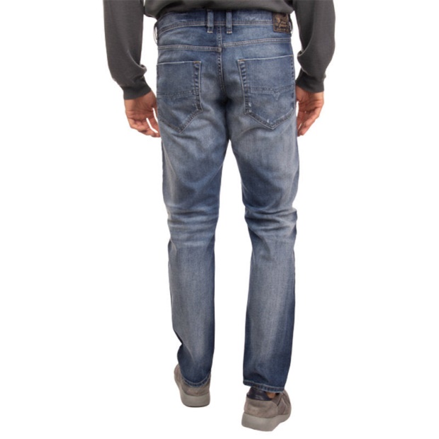 Diesel UK Tepphar R248D Men's Denim Jeans Slim Fit Stretch Carrot Distressed Pants