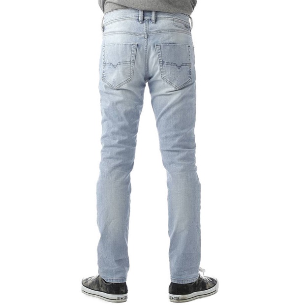 Diesel UK Tepphar 0849E Men's Denim Jeans Stretch Slim Fit Carrot Casual Trouser