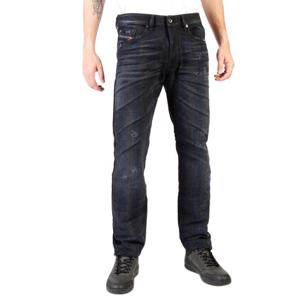 Diesel UK Buster 0844E Men's Denim Jeans Regular Slim Tapered Distressed Casual Pant