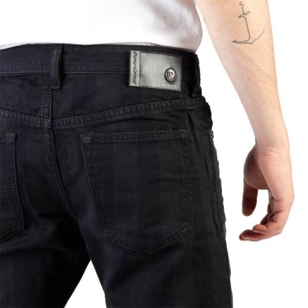 Diesel UK Buster 0844E Men's Denim Jeans Regular Slim Tapered Distressed Casual Pant