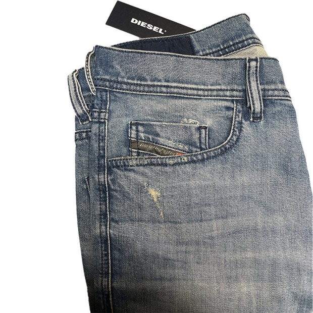 Tepphar 084Uk Men's Denim Casual Lyocell Jeans Stretch Slim Fit Carrot Diesel UK