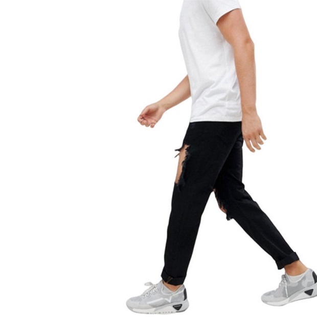 Diesel UK Mharky 084Wr Men's Denim Ripped Jeans Slim Skinny Fit Trouser Casual Pants