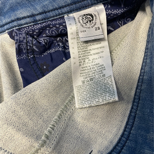 Diesel UK Krooley 087Ab Men's Denim Sweat Jogg Jeans Slim Fit Carrot Pant Faded