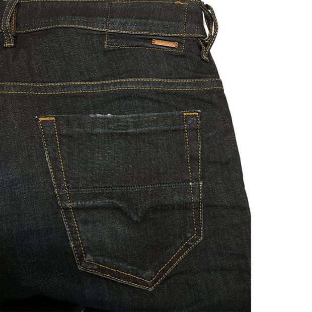 Thommer 081At Men's Denim Casual Faded Jeans Stretch Cotton Zip Slim Fit Diesel UK