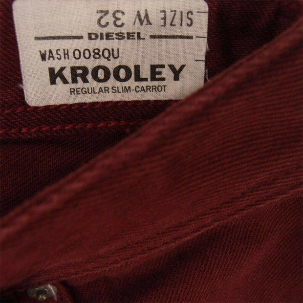 Diesel UK Krooley Men's Jeans Denim Cotton Slim Carrot Fit Casual Pants Trouser