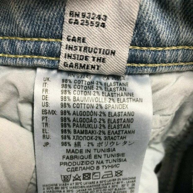 Diesel UK Larkkee Beex 084Tk Men's Jeans Stretch Regular Tapered Fit Denim Pants