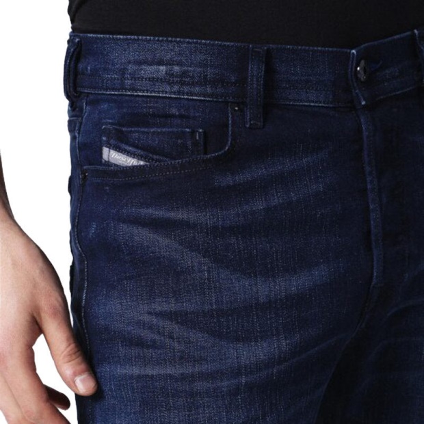 Diesel UK Thytan 084Hj Men's Denim Jeans Stretch Comfort Straight Fit Casual Pants