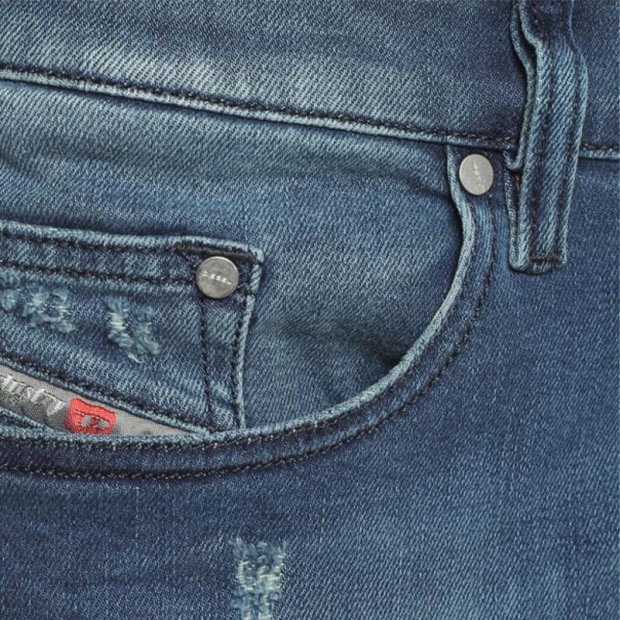 Diesel UK Jifer 084Nv Men's Denim Jeans Casual Stretch Regular Slim Tapered Trousers