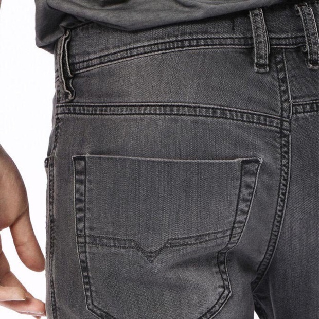 Tepphar 0674U Men's Denim Jeans Slim Fit Carrot Leg Stretch Distressed Dna Diesel UK