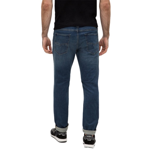 Larkee Beex 084Tu Men's Denim Jeans Stretch Regular Fit Tapered Faded Pant Diesel UK