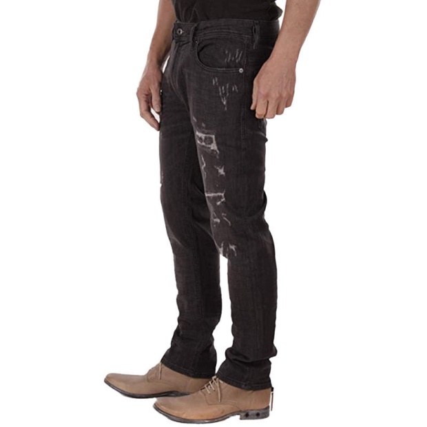 Diesel UK Thavar-Xp Rfe02 Men's Denim Jeans Stretch Slim Skinny Fit Distressed Pants