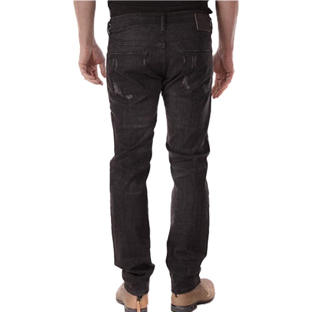 Diesel UK Thavar-Xp Rfe02 Men's Denim Jeans Stretch Slim Skinny Fit Distressed Pants