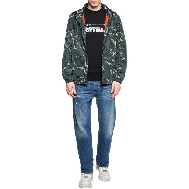 D Kodeck 080Ah Men's Denim Jeans Regular Distressed Faded Trouser Diesel UK