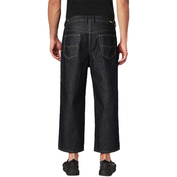 Diesel UK Flip 0088Z Men's Denim Jeans Comfort Straight Trouser Pant Dark Blue