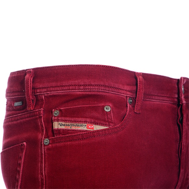 Diesel UK Tepphar 0856Y Men's Denim Cotton Casual Stretch Jeans Slim Fit Carrot