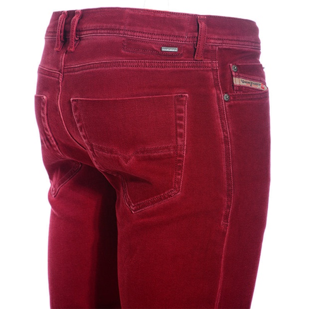 Diesel UK Tepphar 0856Y Men's Denim Cotton Casual Stretch Jeans Slim Fit Carrot