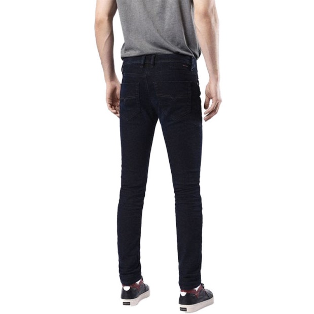 Diesel UK Tepphar 0855M Men's Denim Cotton Casual Stretch Jeans Slim Fit Carrot