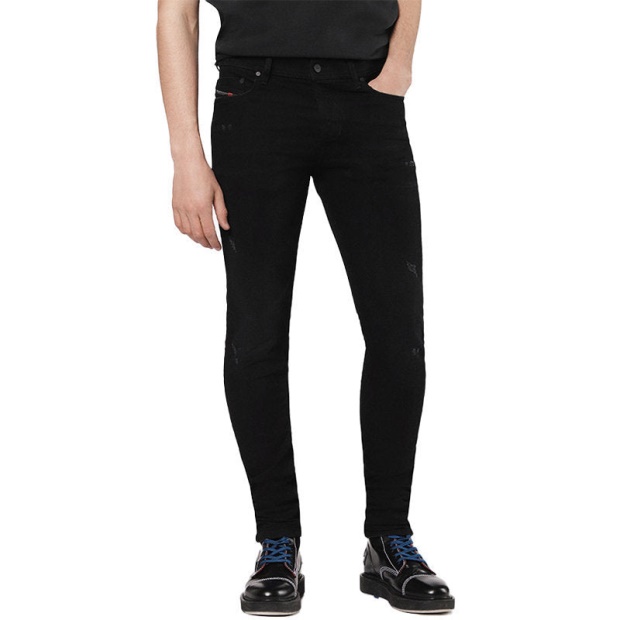 Tepphar 069Ac Men's Denim Jeans Casual Slim Fit Tapered Distressed Pants Diesel UK