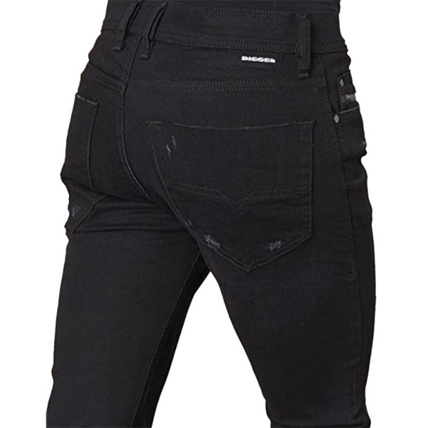 Tepphar 069Ac Men's Denim Jeans Casual Slim Fit Tapered Distressed Pants Diesel UK