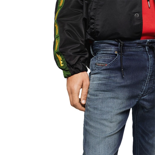 Diesel UK Krooley 069Hh Men's Denim Jogg Jeans Slim Fit Casual Relax Sweat Pants