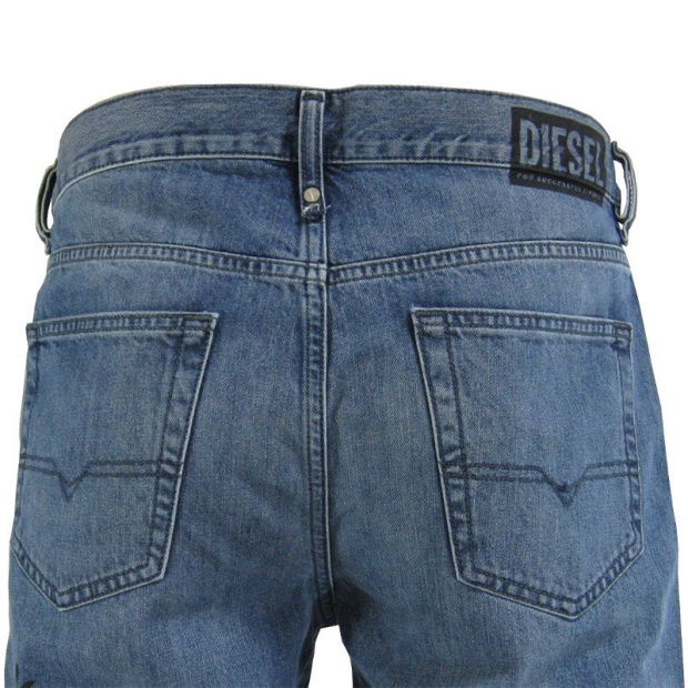 Mharky 0094D Men's Denim Jeans Casual Slim Skinny Low Crotch Trousers Diesel UK