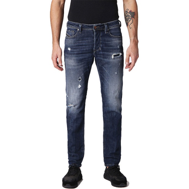 Diesel UK Larkee 084Qt Men's Denim Jeans Casual Stretch Regular Tapered Trousers