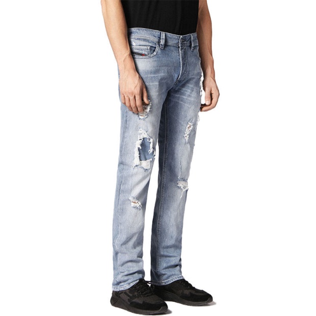 Belther C84Nu Men's Denim Jeans Casual Stretch Regular Slim Tapered Pants Diesel UK