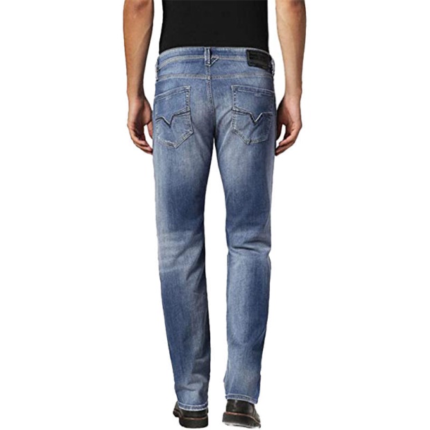 Larkee 084Qg Men's Denim Jeans Casual Stretch Regular Straight Trousers Diesel UK