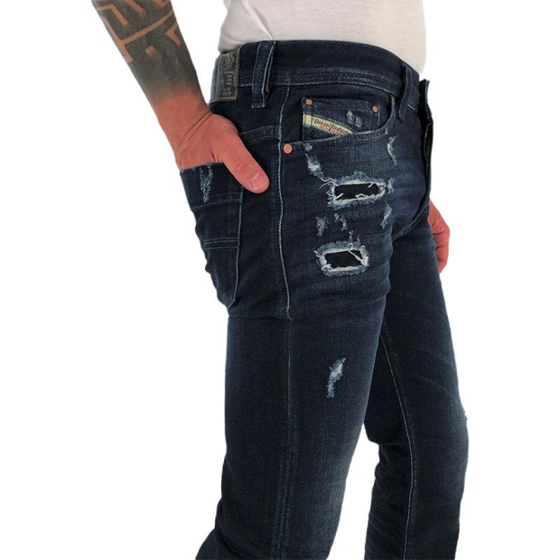 Diesel UK Safado Rf48N Men's Denim Jean Casual Stretch Regular Slim Straight Trouser