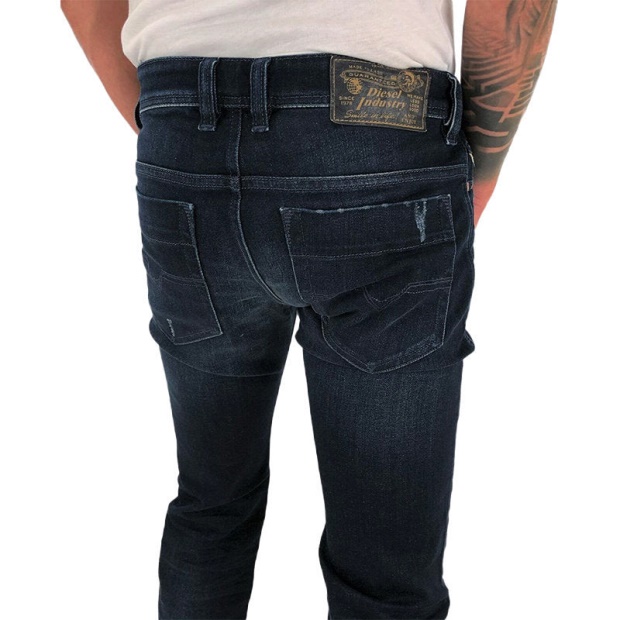 Diesel UK Safado Rf48N Men's Denim Jean Casual Stretch Regular Slim Straight Trouser