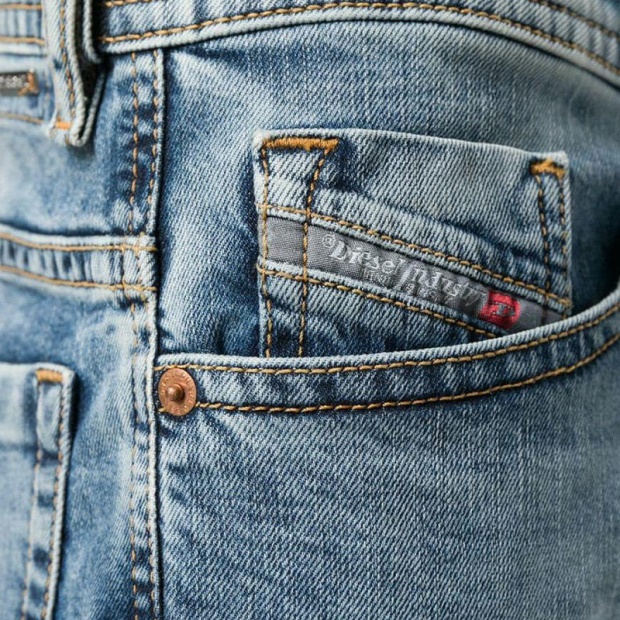 Diesel UK Thommer 084Ux Men's Denim Jeans Stretch Slim Skinny Fit Casual Pants