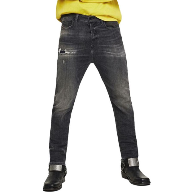 D Vider 069Dm Men's Jeans Denim Stretch Carrot Fit Trousers Casual Pants Diesel UK