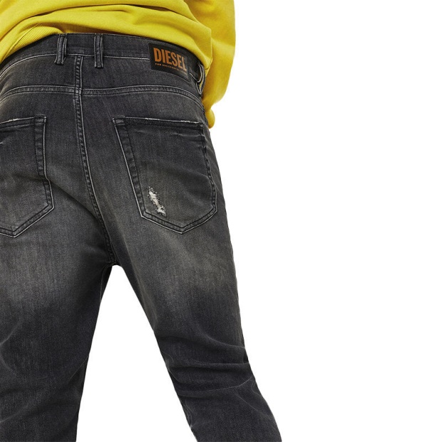 D Vider 069Dm Men's Jeans Denim Stretch Carrot Fit Trousers Casual Pants Diesel UK