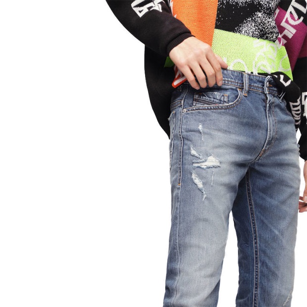 Diesel UK Thommer 069Dz Men's Jeans Denim Stretch Slim Skinny Fit Casual Pants